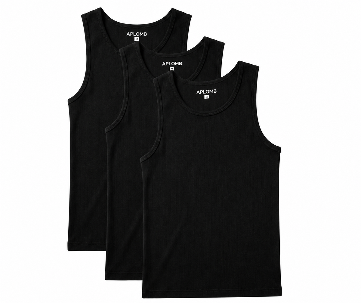 Pack de 3 · Débardeur Stretch Fit