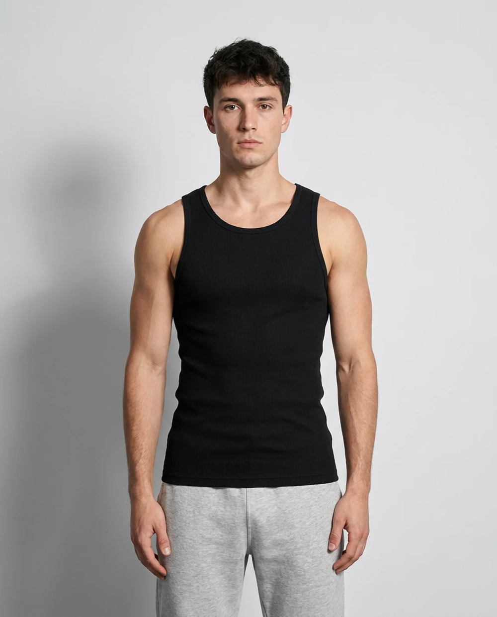 Débardeur Stretch Fit · Noir