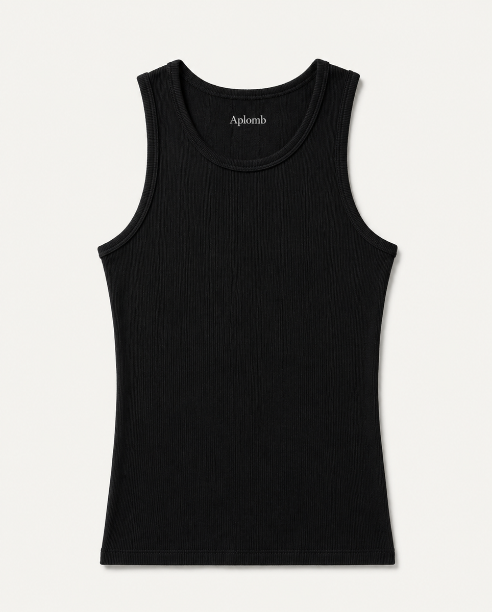Débardeur Stretch Fit · Noir