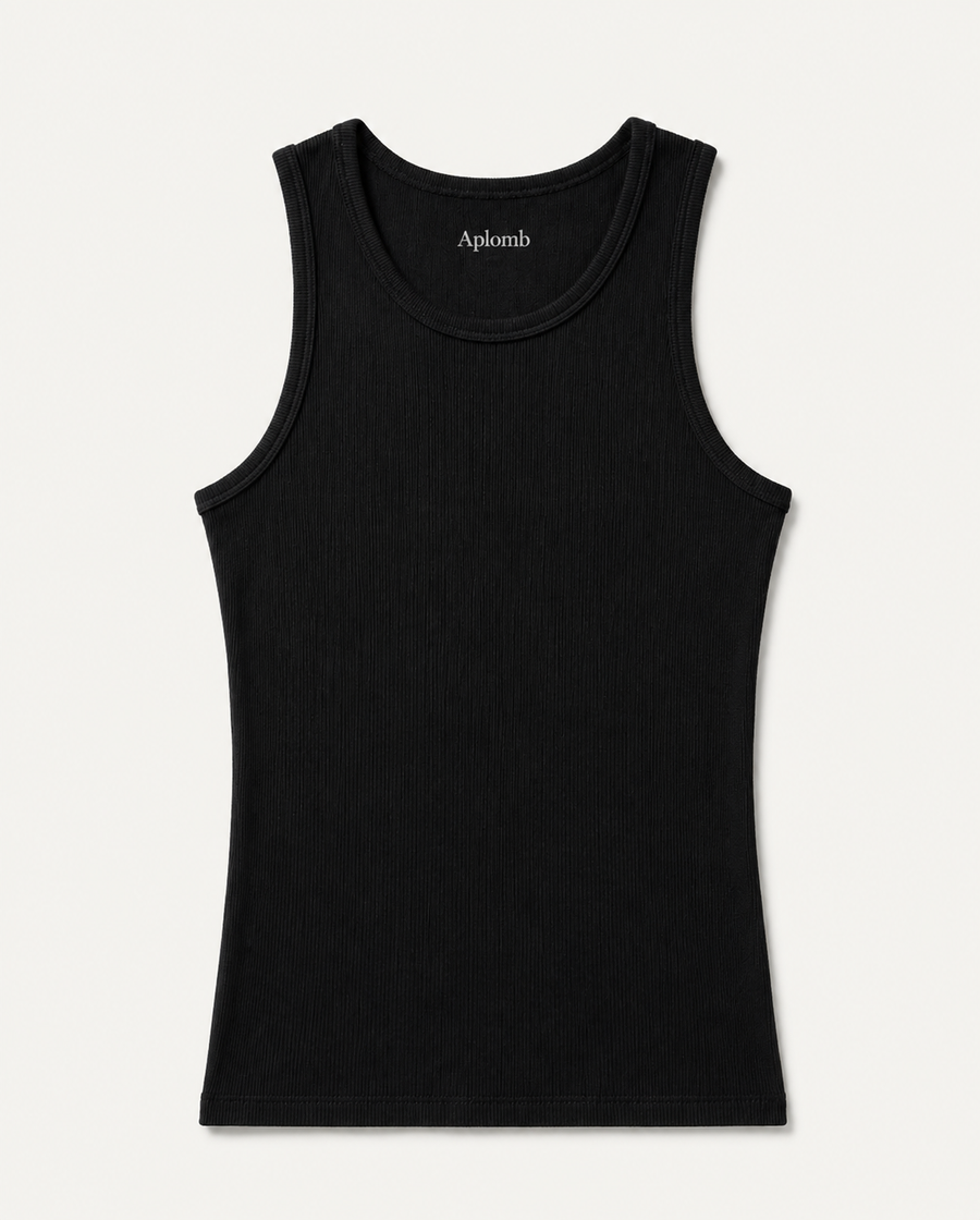 Débardeur Stretch Fit · Noir